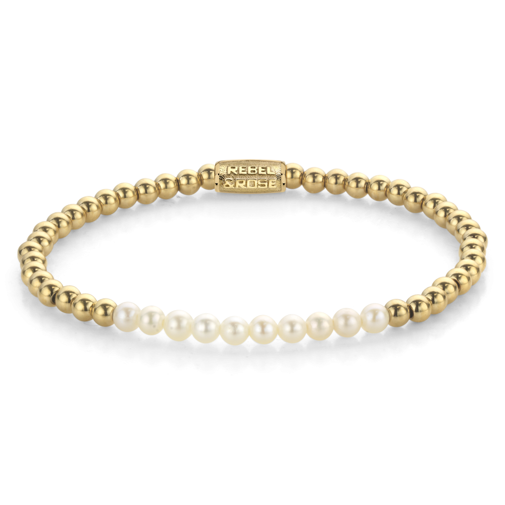 pearl gem meets yellow gold
